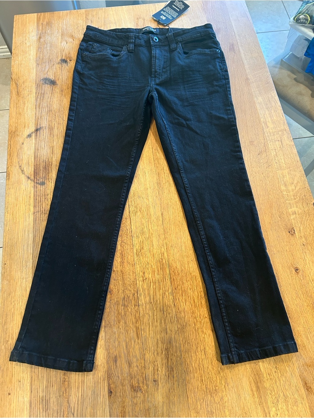 Kenneth Cole Black Straight Men’s Jeans
